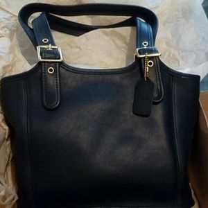 COACH LEATHER HAND BAG